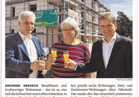 Richtfest Anne-Frank-Carree